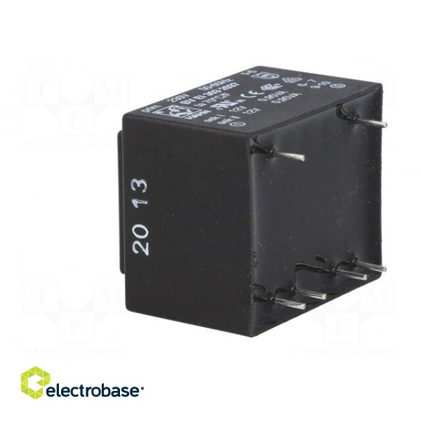 Transformer: encapsulated | 1.9VA | 230VAC | 12V | 12V | 79mA | 79mA | PCB image 4