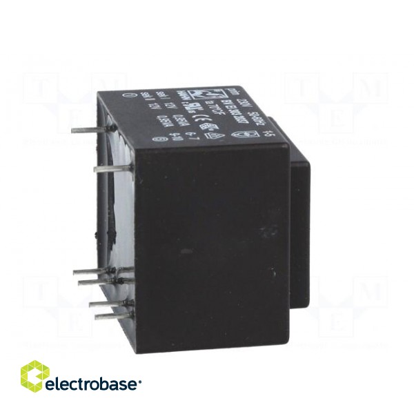 Transformer: encapsulated | 1.9VA | 230VAC | 12V | 12V | 79mA | 79mA | PCB image 7