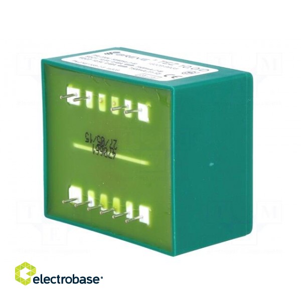 Transformer: encapsulated | 10VA | 230VAC | 10.5V | 10.5V | 476.1mA image 6