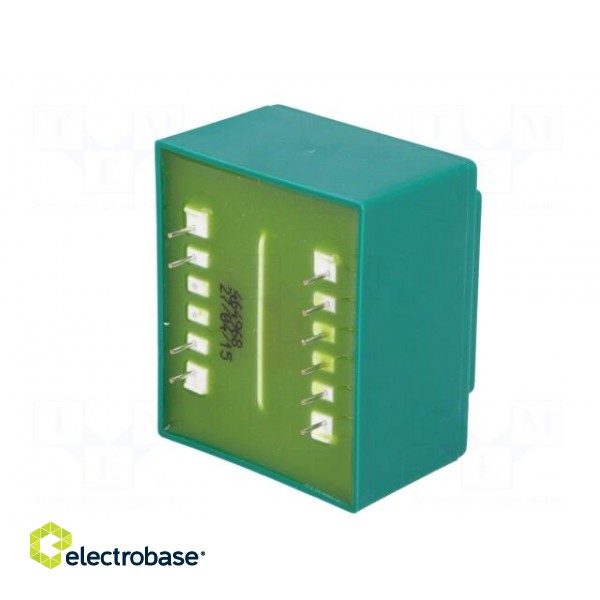 Transformer: encapsulated | 10VA | 230VAC | 12V | 12V | 416.6mA | 416.6mA image 4