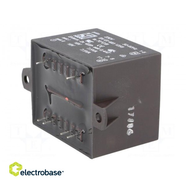 Transformer: encapsulated | 15VA | 230VAC | 18V | 18V | 417mA | 417mA image 8