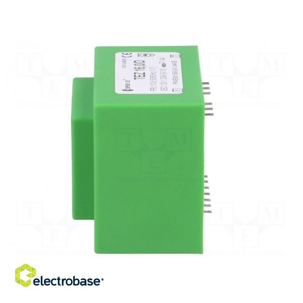 Transformer: encapsulated | 16VA | 110VAC | 12V | 1333.3mA | IP00 | 420g image 3