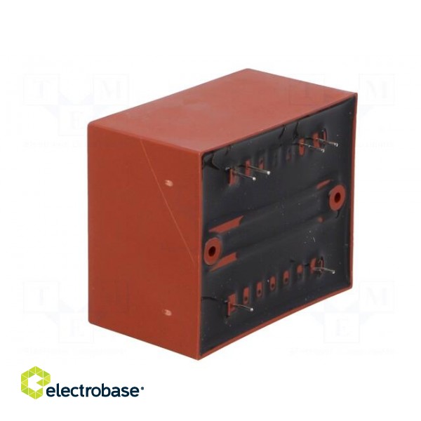 Transformer: encapsulated | 16VA | 230VAC | 9V | 1778mA | Mounting: PCB image 6