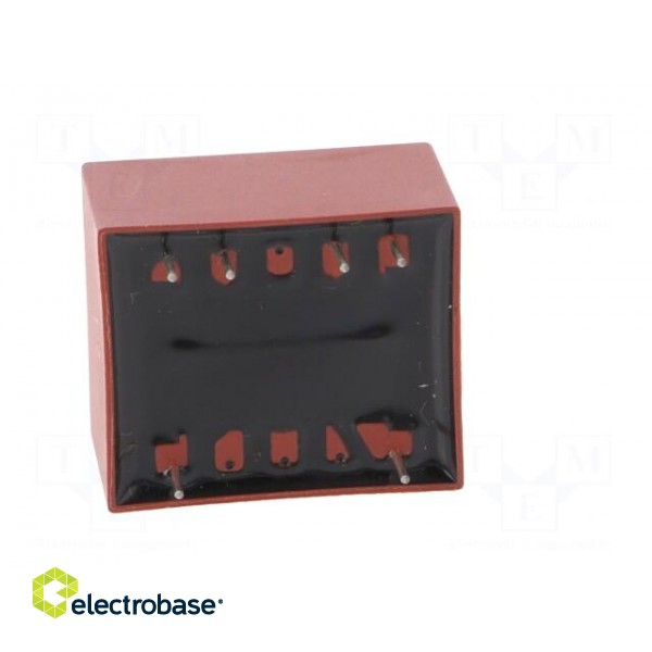 Transformer: encapsulated | 1VA | 230VAC | 12V | 12V | 42mA | 42mA | PCB image 7