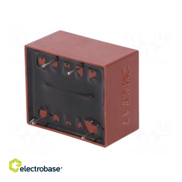 Transformer: encapsulated | 1VA | 230VAC | 15V | 67mA | PCB фото 8