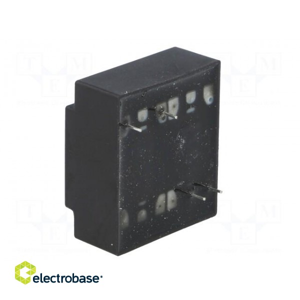 Transformer: encapsulated | 1VA | 230VAC | 21V | 47mA | Mounting: PCB фото 6