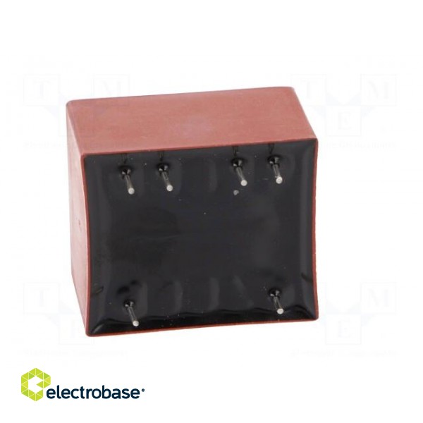 Transformer: encapsulated | 1VA | 230VAC | 24V | 42mA | Mounting: PCB image 7