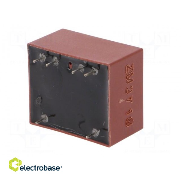 Transformer: encapsulated | 1VA | 230VAC | 6V | 6V | 83mA | 83mA | PCB image 8