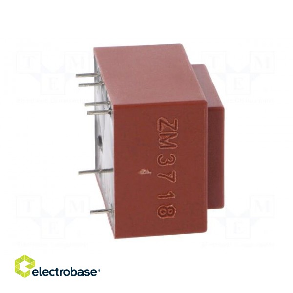 Transformer: encapsulated | 1VA | 230VAC | 6V | 6V | 83mA | 83mA | PCB image 9