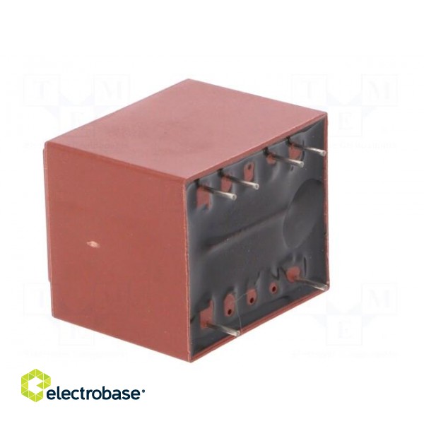 Transformer: encapsulated | 2.3VA | 230VAC | 24V | 24V | 48mA | 48mA | PCB image 6