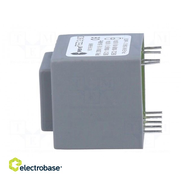 Transformer: encapsulated | 2.5VA | 230VAC | 18V | 18V | 69.4mA | 69.4mA image 3