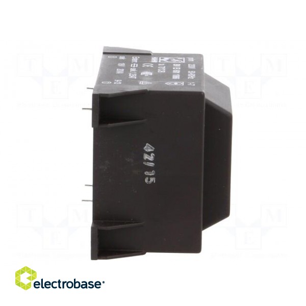 Transformer: encapsulated | 20VA | 230VAC | 18V | 1112mA | Mounting: PCB image 9