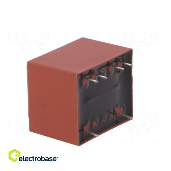 Transformer: encapsulated | 2VA | 117VAC | 9V | 9V | 111mA | 111mA | PCB image 6