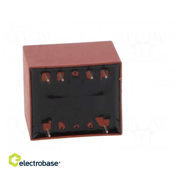 Transformer: encapsulated | 2VA | 117VAC | 9V | 9V | 111mA | 111mA | PCB image 7