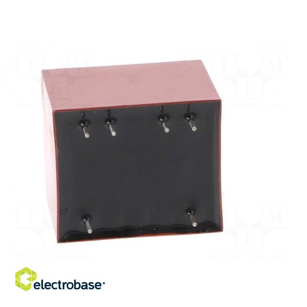 Transformer: encapsulated | 2VA | 230VAC | 12V | 12V | 83mA | 83mA | PCB image 7