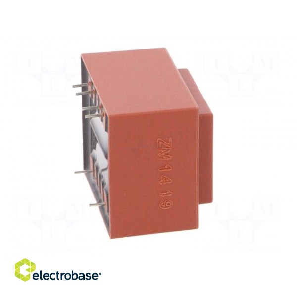 Transformer: encapsulated | 3.2VA | 230VAC | 15V | 213mA | Mounting: PCB image 9