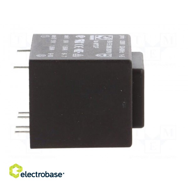 Transformer: encapsulated | 3.2VA | 230VAC | 9V | 9V | 178mA | 178mA | PCB image 9