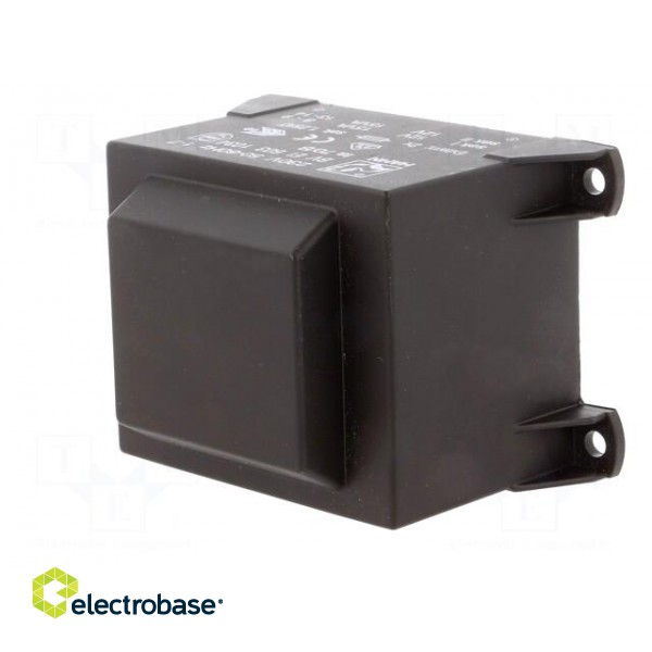 Transformer: encapsulated | 30VA | 230VAC | 12V | 12V | 1250mA | 1250mA image 4