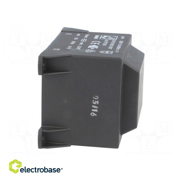 Transformer: encapsulated | 30VA | 230VAC | 15V | 2000mA | Mounting: PCB image 9