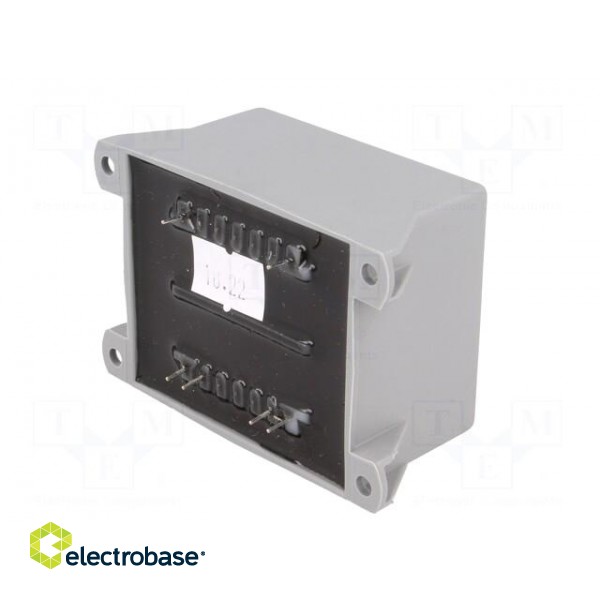 Transformer: encapsulated | 30VA | 230VAC | 24V | 24V | 0.62A | 0.62A image 8