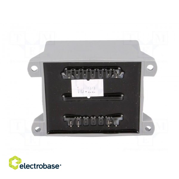 Transformer: encapsulated | 30VA | 230VAC | 24V | 24V | 0.62A | 0.62A image 7