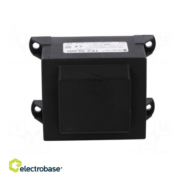 Transformer: encapsulated | 30VA | 400VAC | 24V | 1250mA | Mounting: PCB image 3