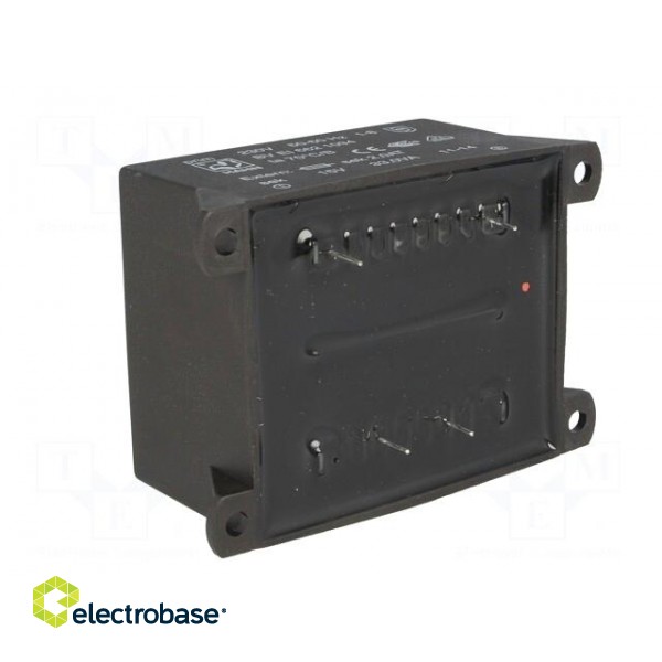 Transformer: encapsulated | 33VA | 230VAC | 15V | 2200mA | Mounting: PCB paveikslėlis 6