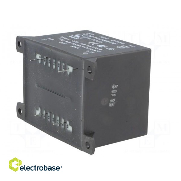 Transformer: encapsulated | 35VA | 230VAC | 24V | 1458mA | Mounting: PCB image 8