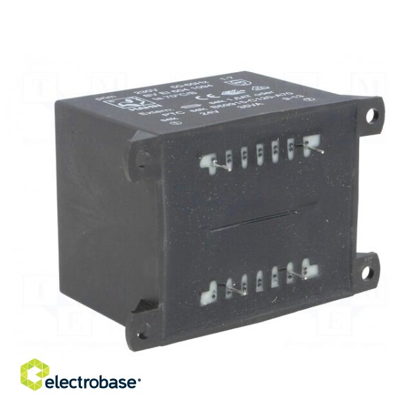 Transformer: encapsulated | 35VA | 230VAC | 24V | 1458mA | Mounting: PCB image 6