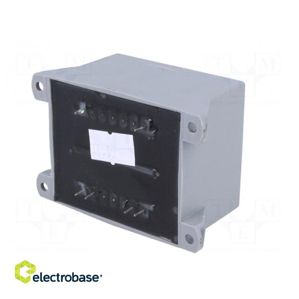 Transformer: encapsulated | 35VA | 230VAC | 6V | 6V | 2.91A | 2.91A | IP00 image 6