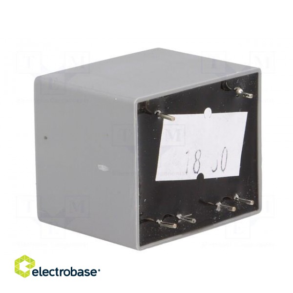 Transformer: encapsulated | 3VA | 230VAC | 12V | 12V | 0.12A | 0.12A | IP00 image 6