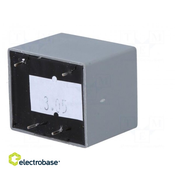 Transformer: encapsulated | 3VA | 230VAC | 24V | 0.125A | Mounting: PCB image 6