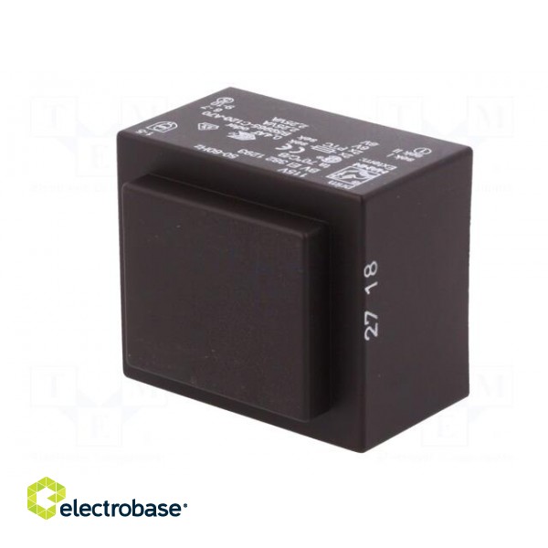 Transformer: encapsulated | 4.5VA | 115VAC | 6V | 6V | 375mA | 375mA | PCB image 4