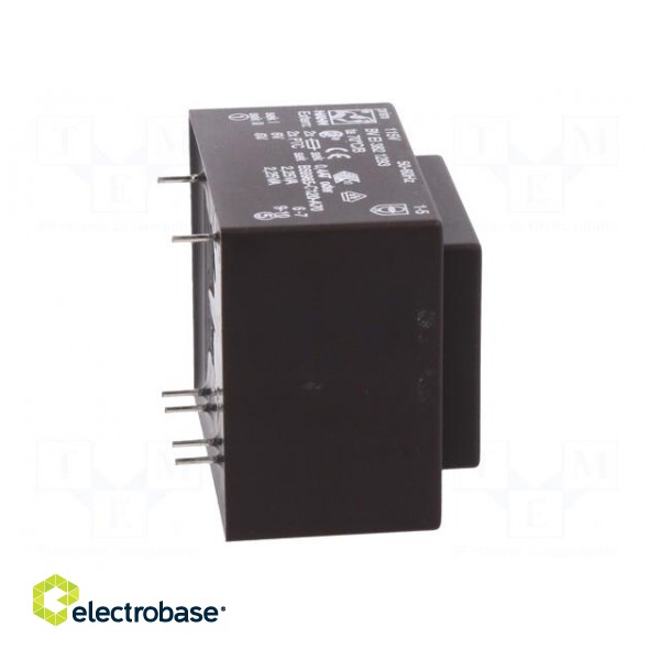 Transformer: encapsulated | 4.5VA | 115VAC | 6V | 6V | 375mA | 375mA | PCB image 9