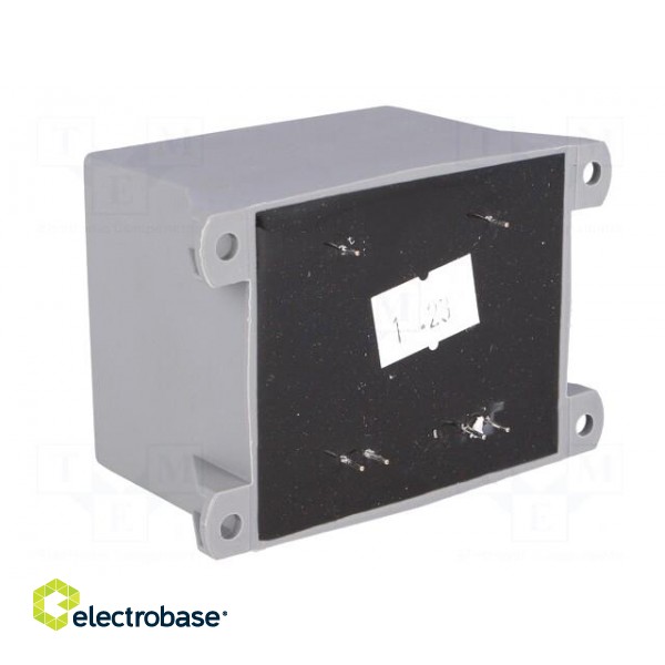 Transformer: encapsulated | 45VA | 230VAC | 15V | 15V | 1.5A | 1.5A | IP00 image 6