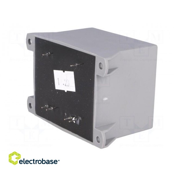 Transformer: encapsulated | 45VA | 230VAC | 15V | 15V | 1.5A | 1.5A | IP00 image 8