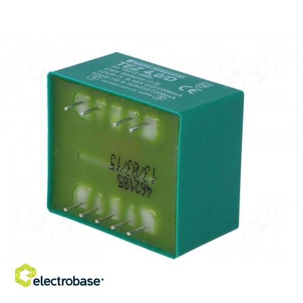 Transformer: encapsulated | 4VA | 230VAC | 12V | 12V | 166.6mA | 166.6mA image 6