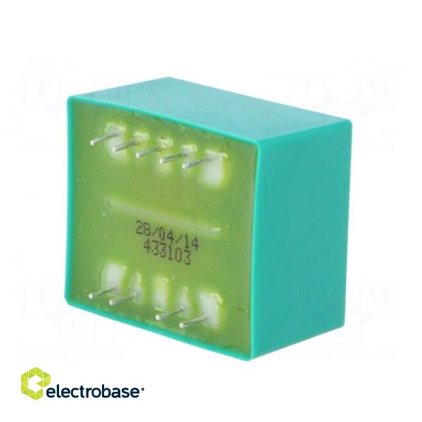 Transformer: encapsulated | 4VA | 230VAC | 24V | 24V | 83.3mA | 83.3mA image 6