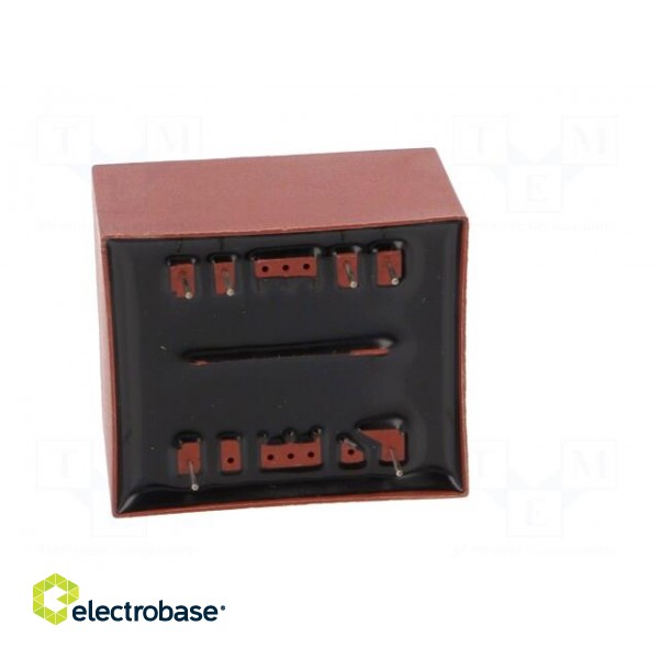 Transformer: encapsulated | 5VA | 230VAC | 15V | 333mA | Mounting: PCB paveikslėlis 7