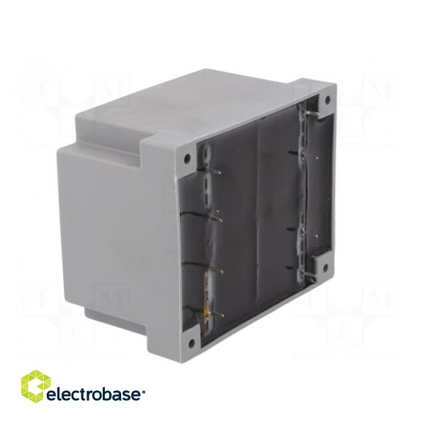 Transformer: encapsulated | 60VA | 115/230VAC | 6V | 6V | 5A | 5A paveikslėlis 6