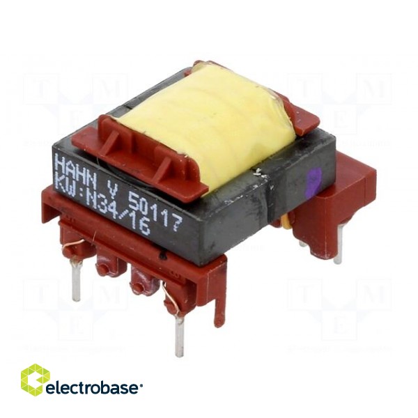 Transformer: impulse | power supply | 24V | 5V | 21.5x18x13.8mm | 7W image 1