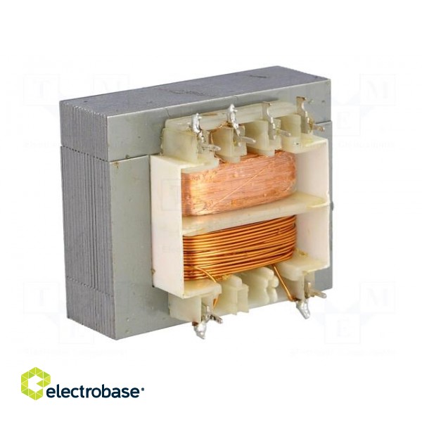 Transformer: mains | 6VA | 230VAC | 9V | 500mA | screw type | IP00 image 6