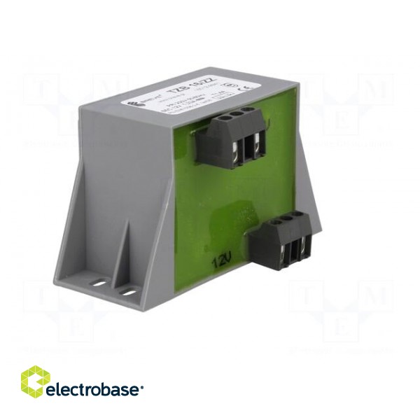 Transformer: encapsulated | 16VA | 230VAC | 12V | Mounting: screw type image 6