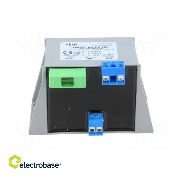 Transformer: encapsulated | 45VA | 230VAC | 12V | 3.75A | 0.9kg image 7