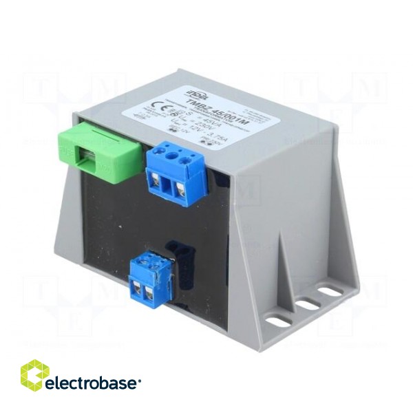 Transformer: encapsulated | 45VA | 230VAC | 12V | 3.75A | 0.9kg image 8