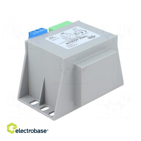 Transformer: encapsulated | 45VA | 230VAC | 12V | 3.75A | 0.9kg image 1