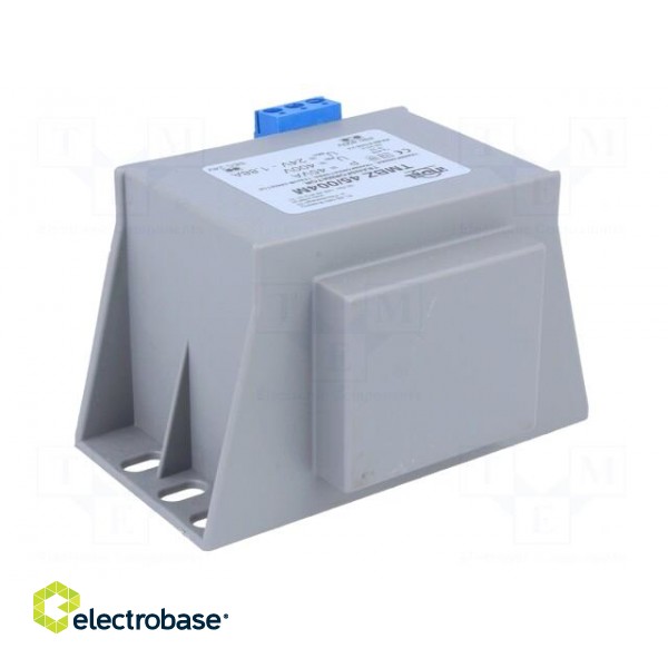 Transformer: encapsulated | 45VA | 400VAC | 24V | 1.87A | 0.9kg image 8