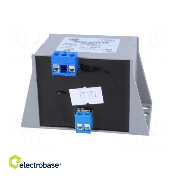 Transformer: encapsulated | 45VA | 400VAC | 24V | 1.87A | 0.9kg image 5