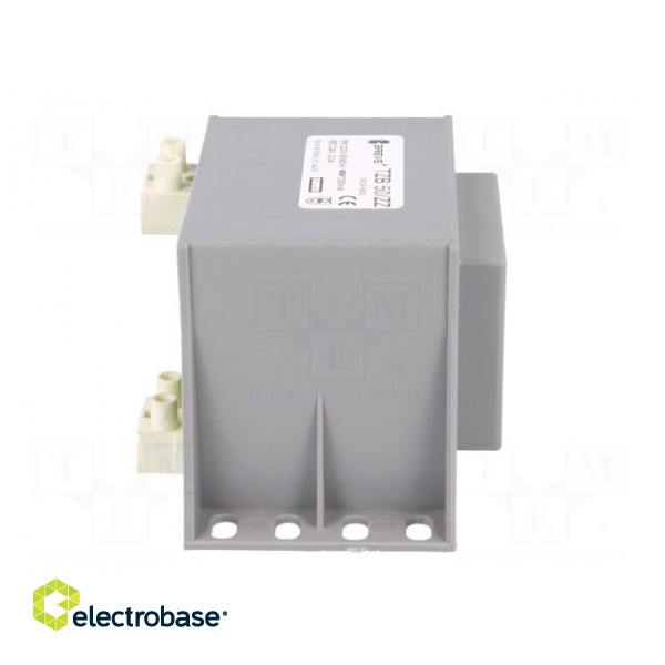 Transformer: encapsulated | 50VA | 230VAC | 24V | screw type | IP00 image 9