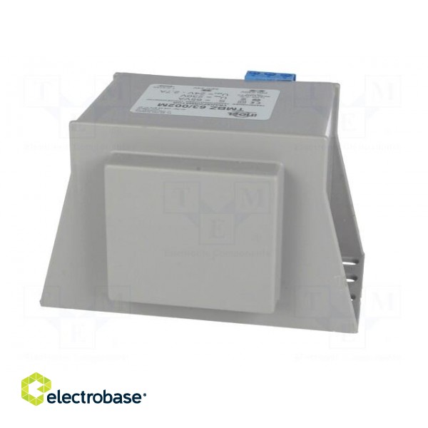 Transformer: encapsulated | 63VA | 230VAC | 24V | 2.71A | 1kg image 3